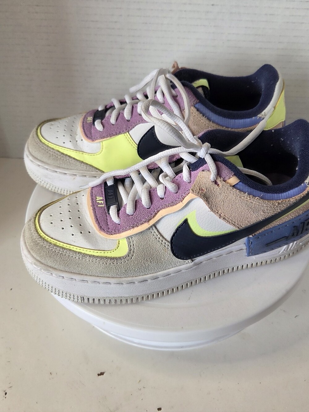 Nike Air Force 1 Shadow Proton In Crimson Dust Women's Or Youth's Sneakers Sz 6